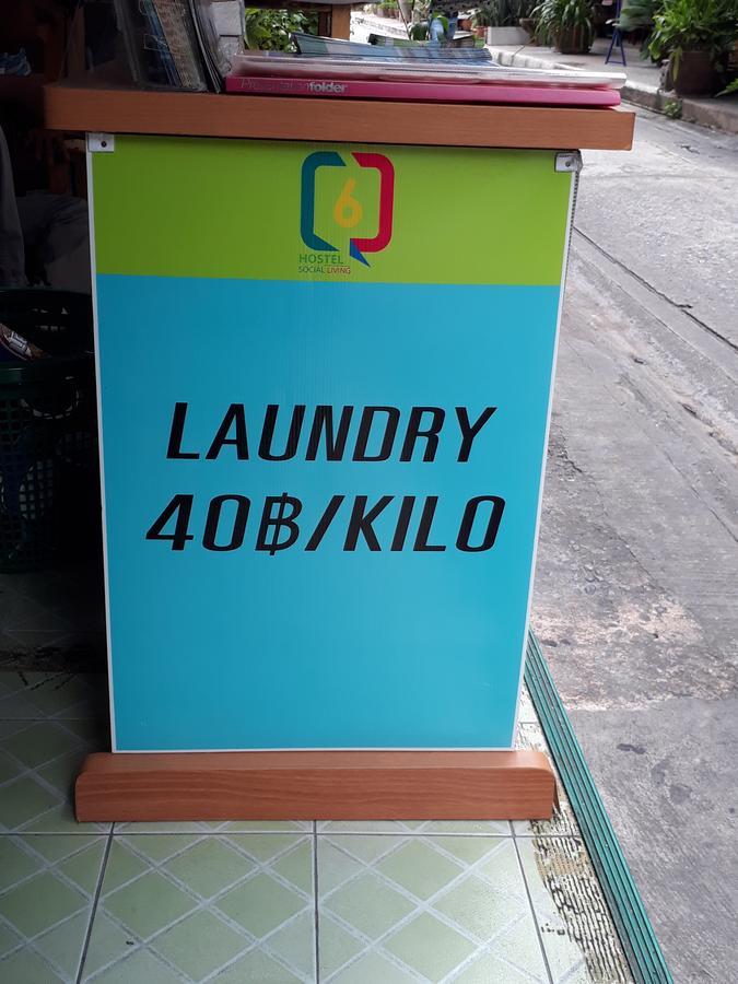 Q6 At 6 Vandrehjem Bangkok Eksteriør billede