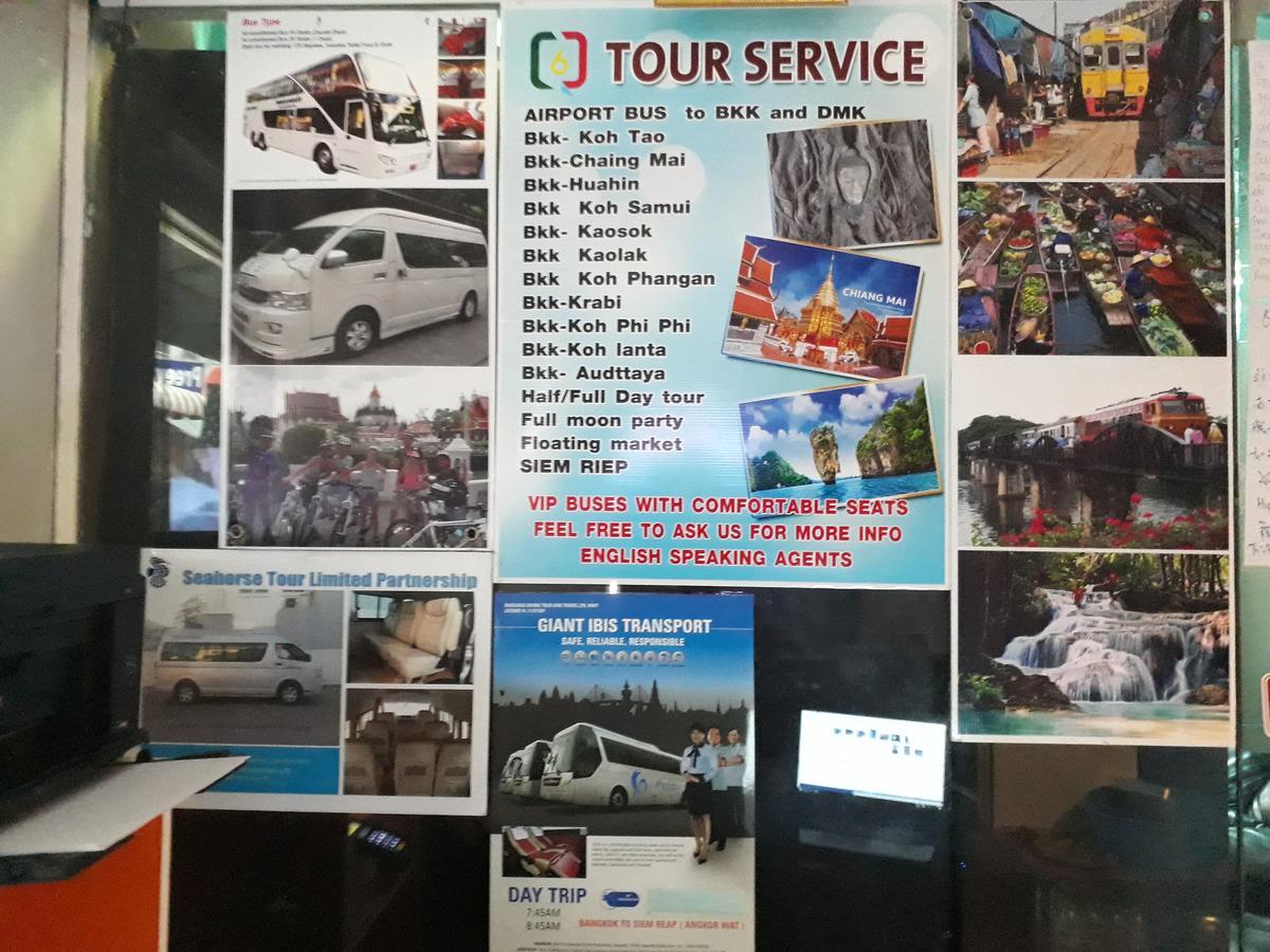 Q6 At 6 Vandrehjem Bangkok Eksteriør billede